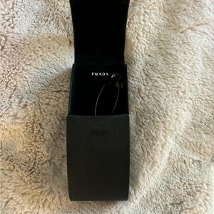 Prada round sunglasses in gold